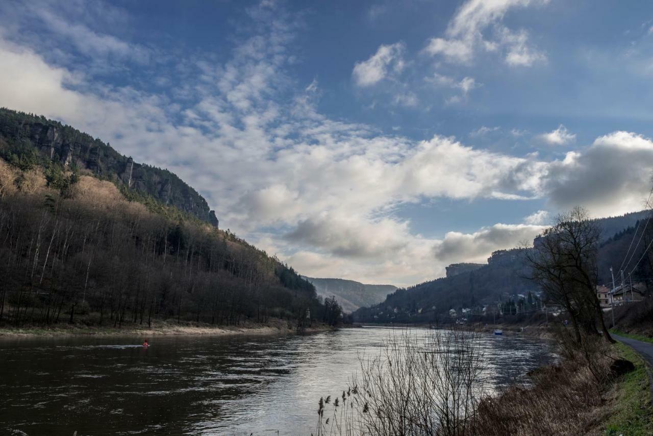 U Kosti - Bohemian Switzerland Apartment Decin Luaran gambar